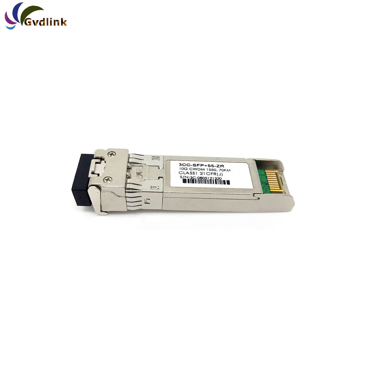 CWDM-SFP10G-1550 cisco Compatible SFP+ 10G CWDM 1550nm 80km DOM Optical Transceiver Module