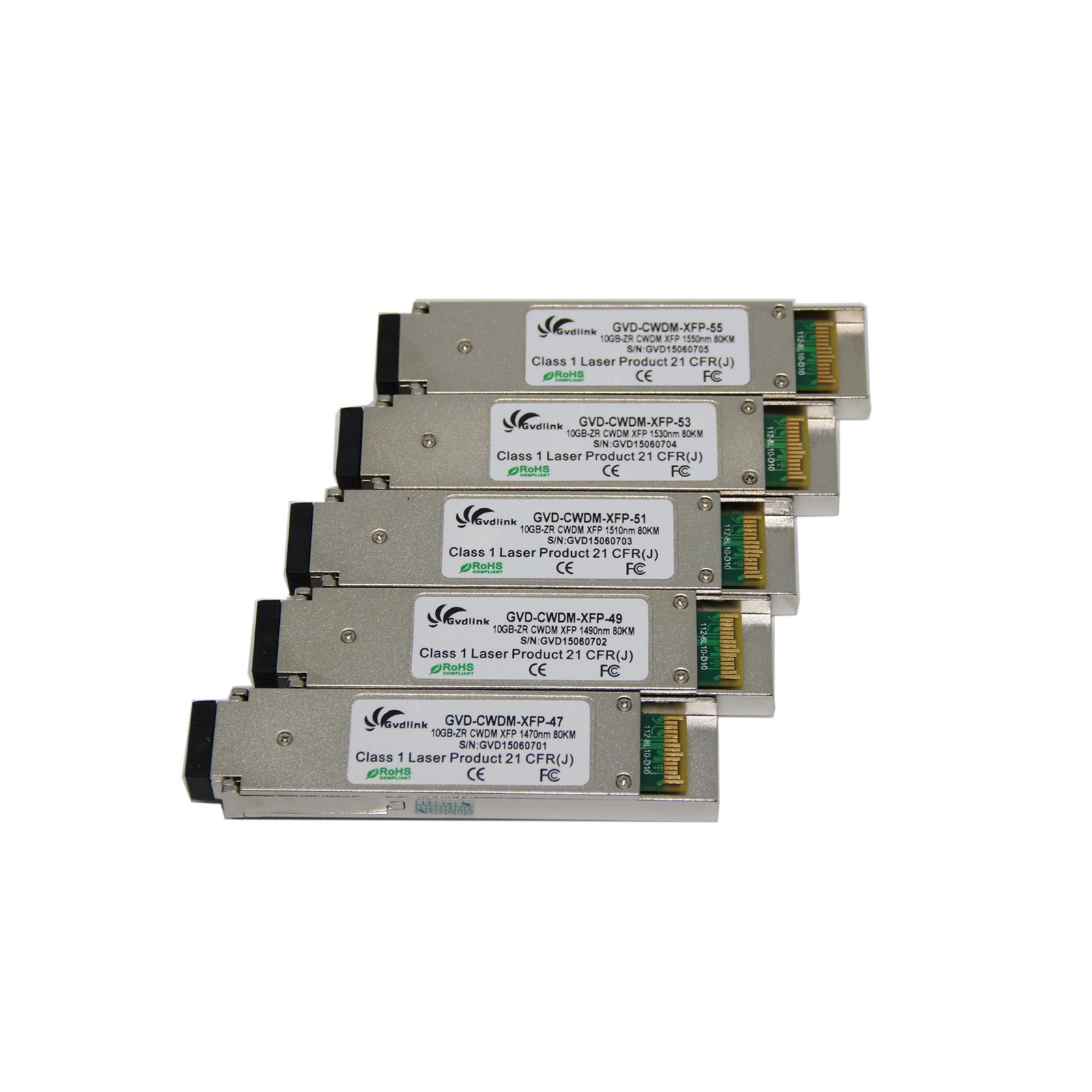 CWDM-XFP-1590 CISCO Compatible SFP+XFP 10G CWDM 1590nm 80km DOM Duplex LC/UPC SMF Optical Transceiver Module