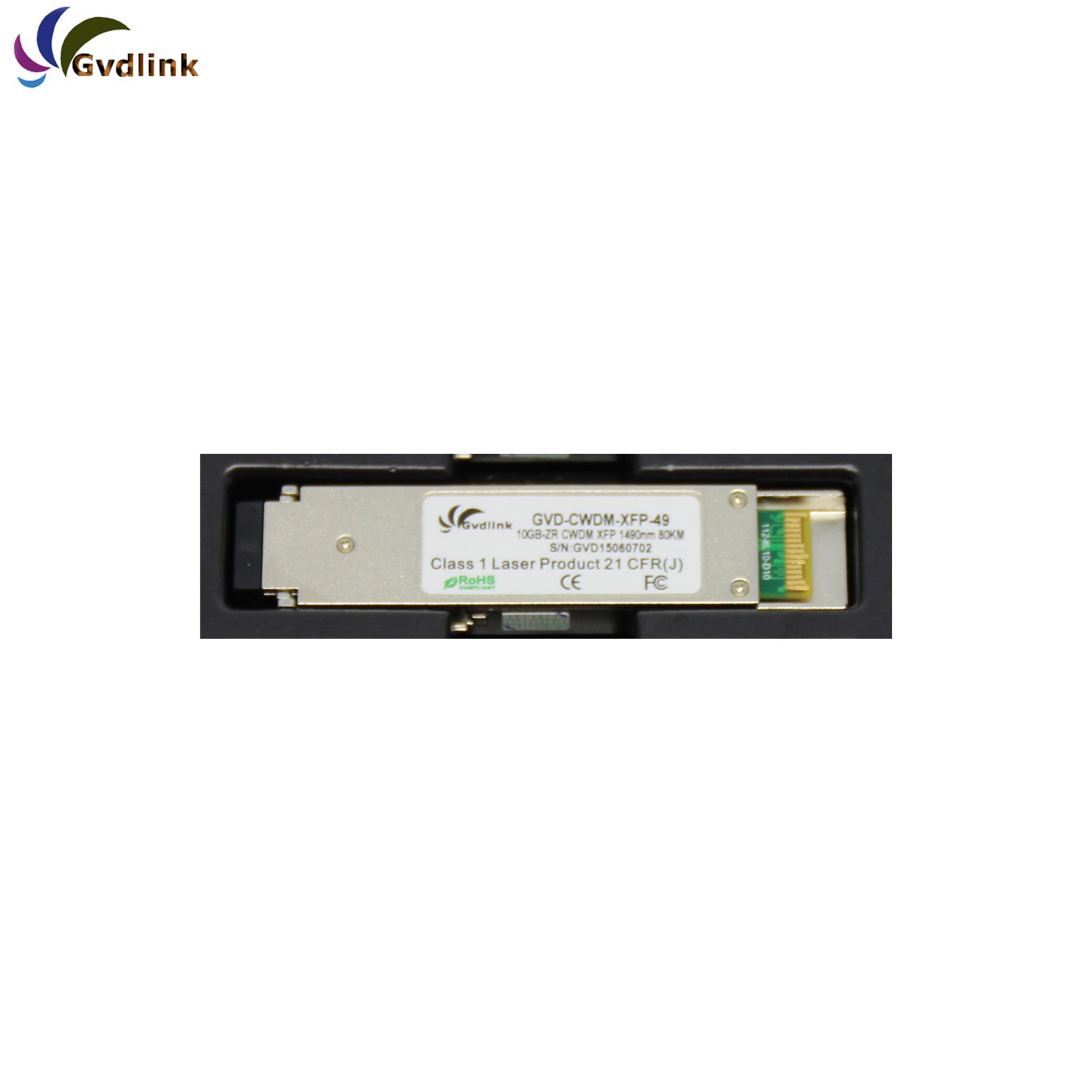 CWDM-XFP-1490 CISCO Compatible SFP+XFP 10G CWDM 1490nm 80km DOM Duplex LC/UPC SMF Optical Transceiver Module