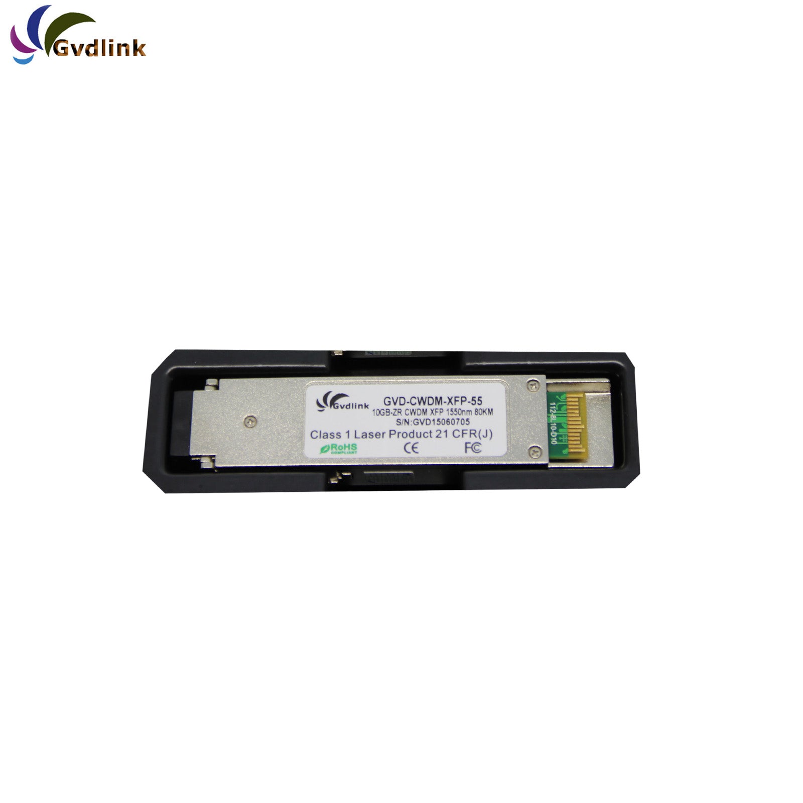CWDM-XFP-1550 CISCO Compatible SFP+XFP 10G CWDM 1550nm 80km DOM Duplex LC/UPC SMF Optical Transceiver Module