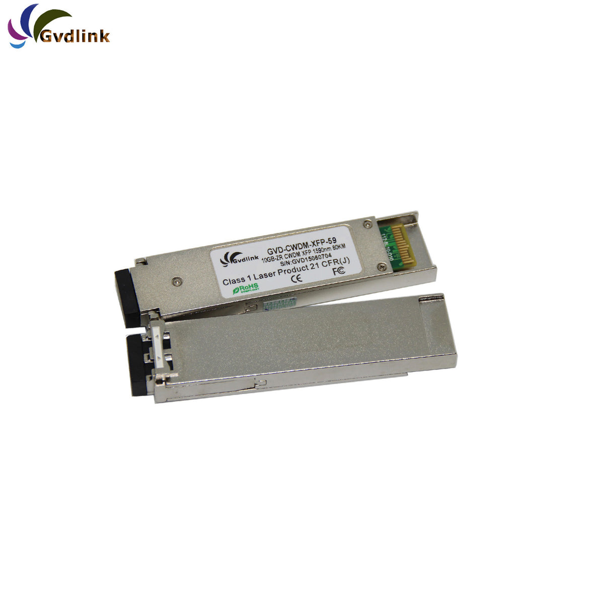 CWDM-XFP-1590 CISCO Compatible SFP+XFP 10G CWDM 1590nm 80km DOM Duplex LC/UPC SMF Optical Transceiver Module