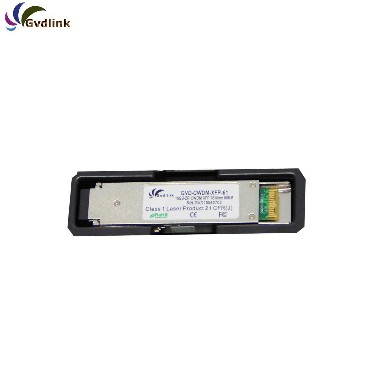 CWDM-XFP-1610 CISCO Compatible SFP+XFP 10G CWDM 1610nm 80km DOM Duplex LC/UPC SMF Optical Transceiver Module