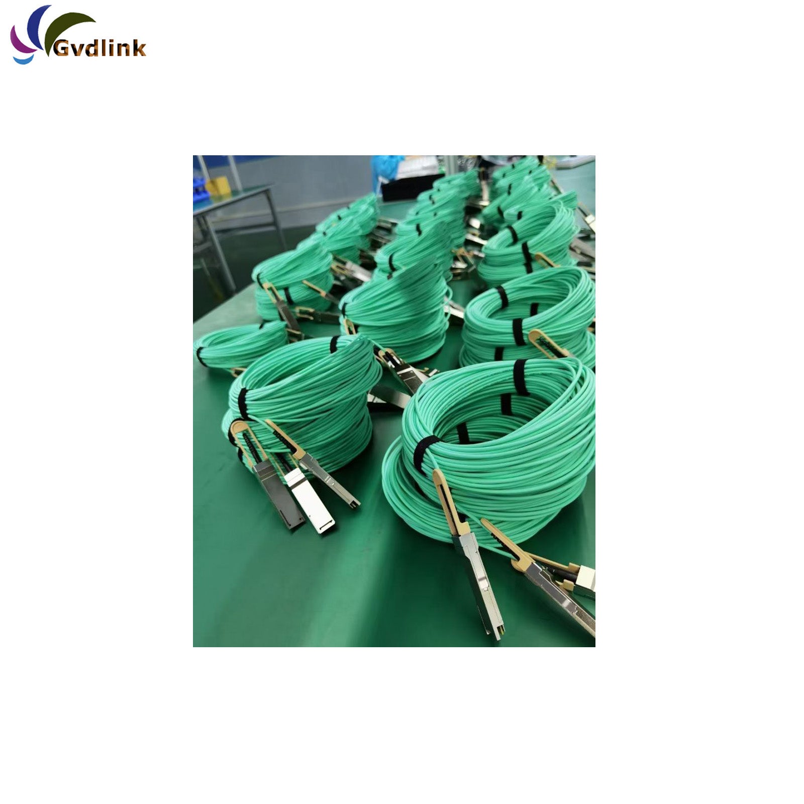 50m 100m MC2206310-050 MC2206310-100 Mellanox Compatible 40G QSFP+ Ethernet Active Optical Cable