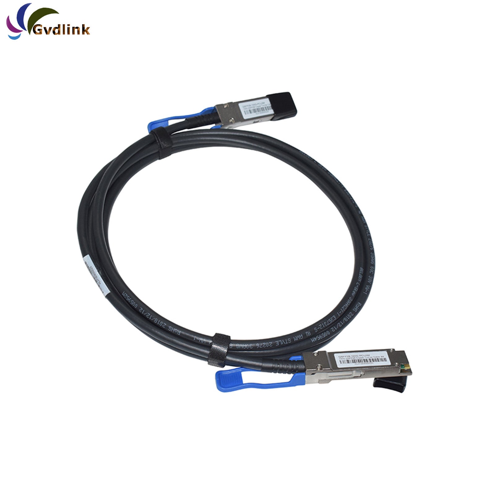 2.5m 3m MCP1600-E02AE26 MCP1600-E003E26 Mellanox Compatible 100G QSFP28 Infiniband EDR DAC Twinax Cable