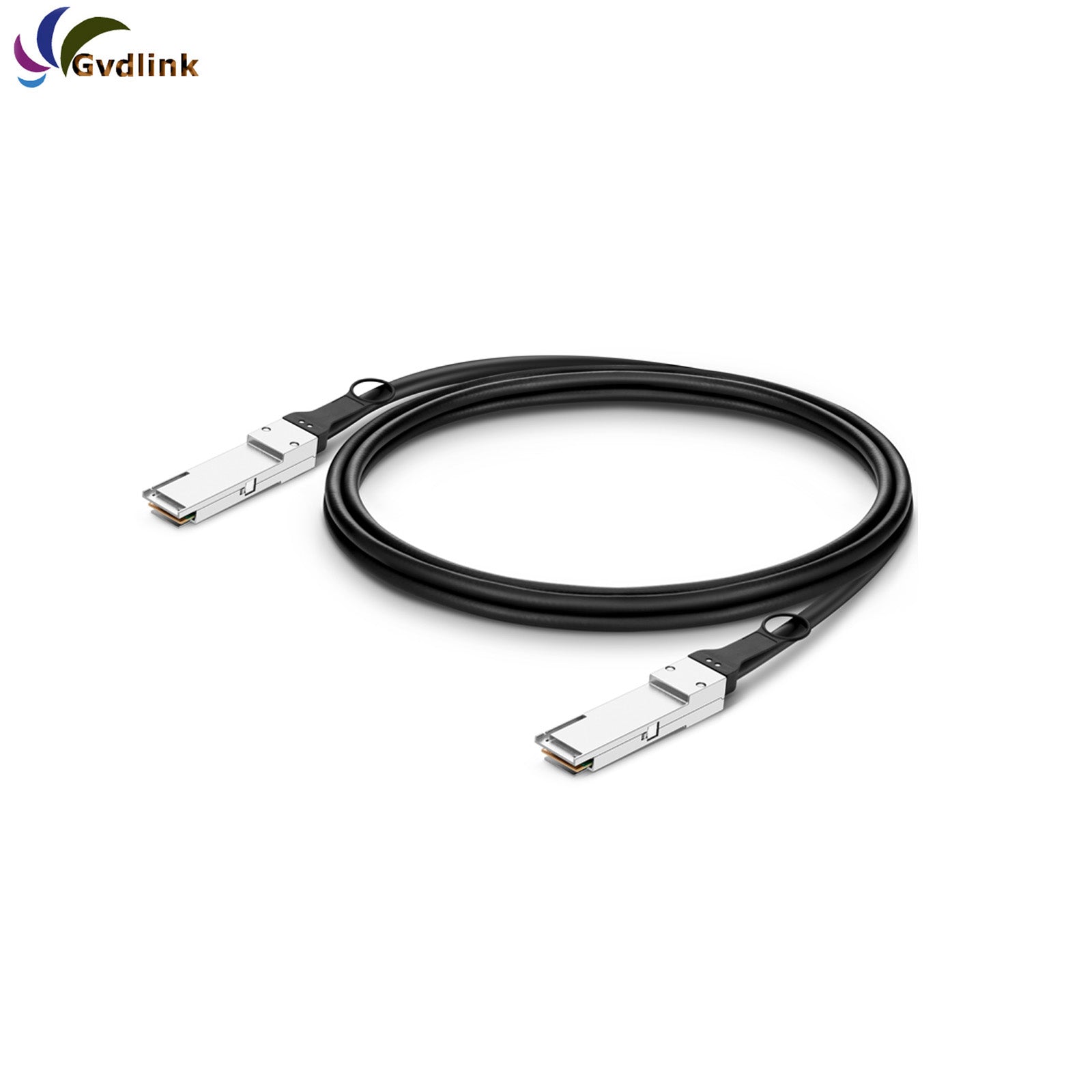 2.5m MCP1650-V02AE26 Compatible 200G QSFP56 InfiniBand HDR Passive Direct Attach Copper Twinax Cable