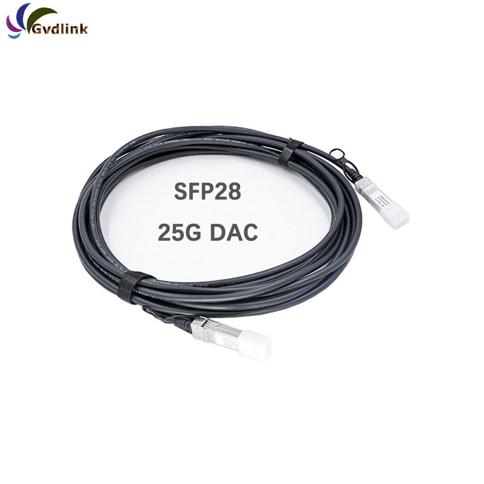 2.5m 3m MCP2M00-A02AE26N MCP2M00-A003E26N Mellanox Compatible 25G SFP28 Ethernet Passive DAC Twinax Cable