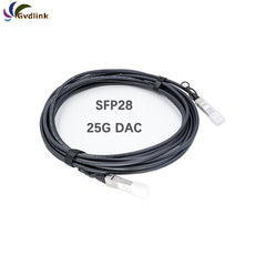 2.5m 3m MCP2M00-A02AE26N MCP2M00-A003E26N Mellanox Compatible 25G SFP28 Ethernet Passive DAC Twinax Cable