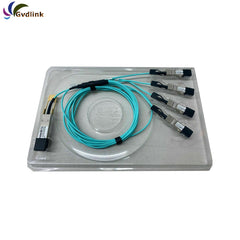10m 15m MFA7A50-C010 MFA7A50-C015 Mellanox Compatible 100G QSFP28 to 4 x 25G SFP28 Ethernet Active Optical Breakout Cable