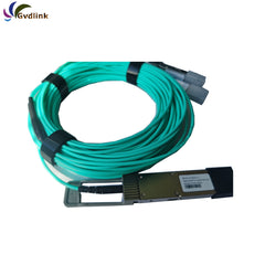 20m (66ft) NVIDIA/Mellanox MFA7U10-H020-FLT MFA7U10-H020 Compatible 400G OSFP Finned Top to 2 x 200G QSFP56 InfiniBand HDR Active Optical Breakout Cable