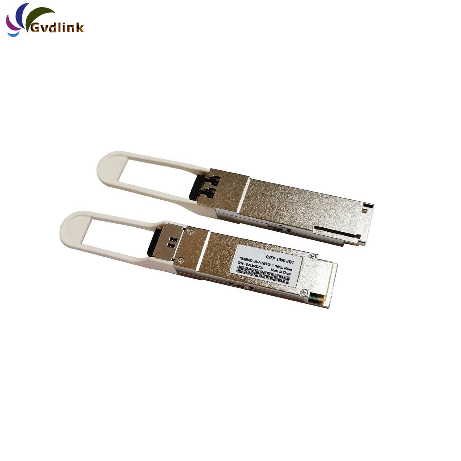 QSFP-100G-ZR4-S cisco Compatible 100GBASE-ZR4 QSFP28 1310nm 80km DOM Duplex LC/UPC SMF Optical Transceiver Module
