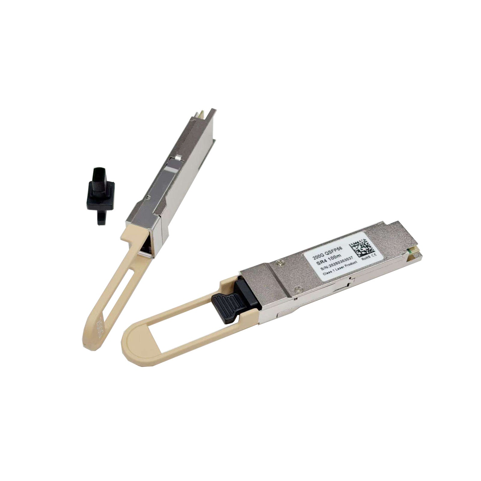 QSFP-200G-SR4-S compatible CISCO 200GBASE-SR4 QSFP56 850nm 100m DOM MPO-12/UPC MMF Optical Transceiver