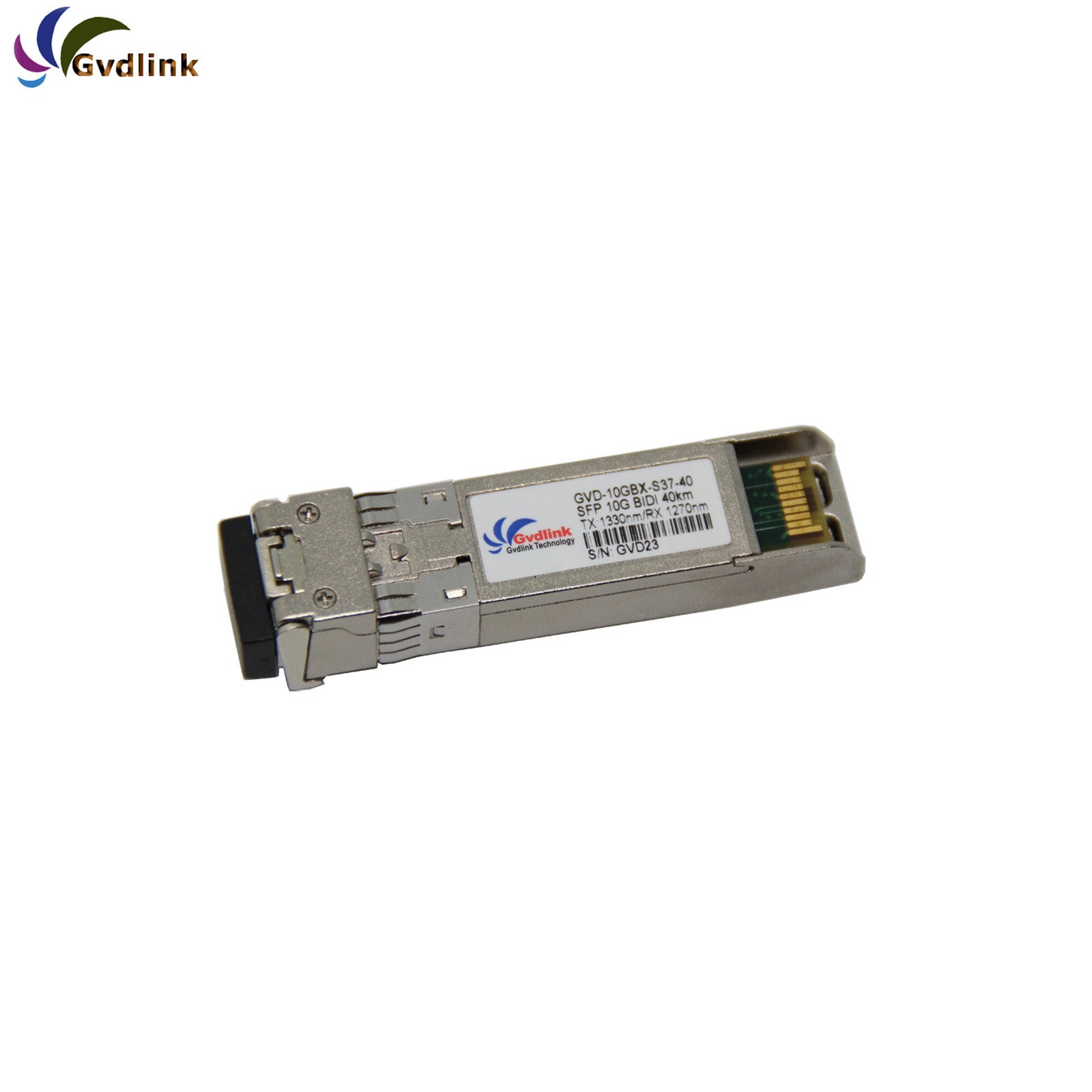 SFP-10G-BX40D-I cisco Compatible 10GBASE BiDi SFP+ 1330nm-TX/1270nm-RX 40km DOM Simplex LC/UPC SMF Optical Transceiver Module