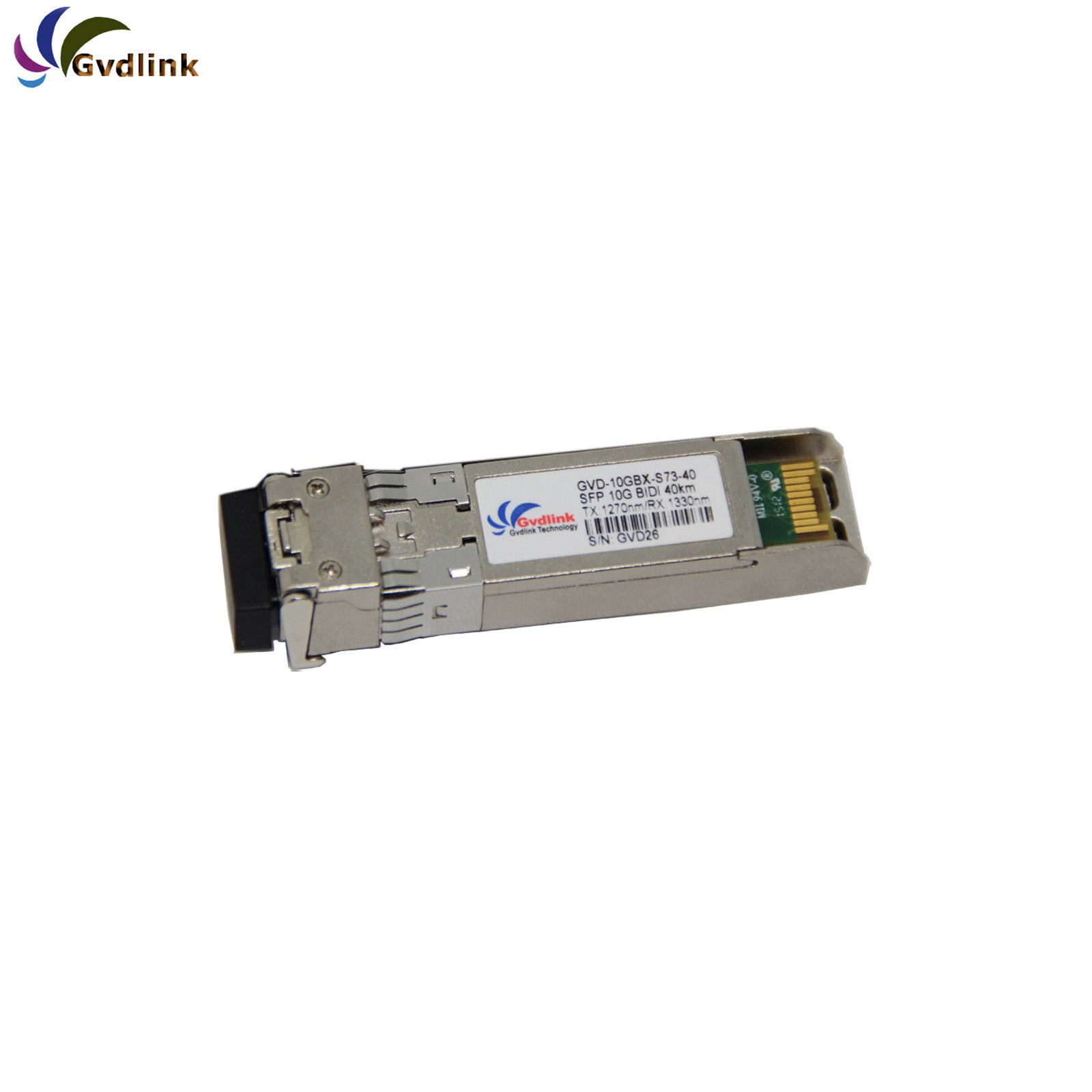 SFP-10G-BX40U-I cisco Compatible 10GBASE BiDi SFP+ 1270nm-TX/1330nm-RX 40km DOM Simplex LC/UPC SMF Optical Transceiver Module