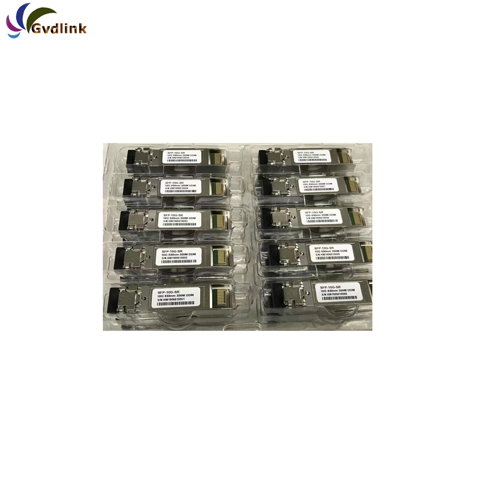 SFP-10G-SR-I SFP-10G-SR-X cisco Compatible 10GBASE-SR SFP+ 850nm 300m DOM Duplex LC MMF Optical Transceiver Module