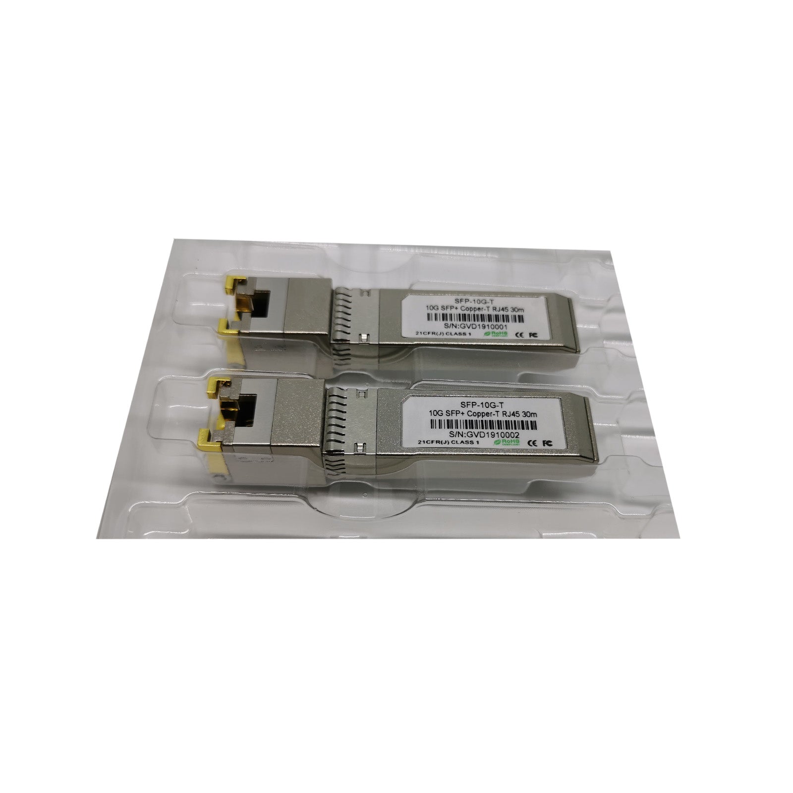 SFP-10G-T-X cisco Compatible 10GBASE-T SFP+ Copper 30m RJ-45 Transceiver Module