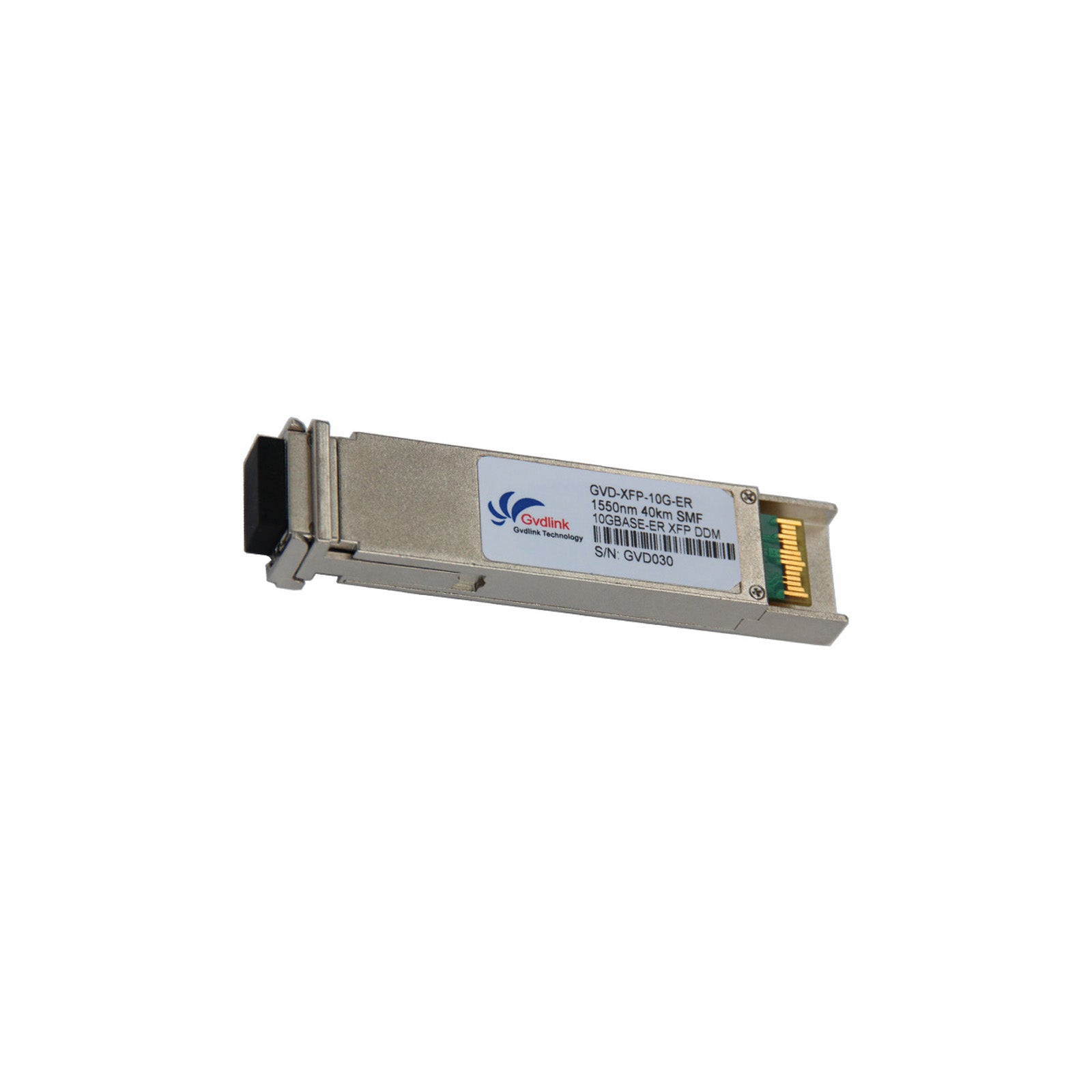 XFP10GER192IR-RGD Cisco Compatible 10GBASE-ER/EW and OC-192/STM-64 IR-2 XFP 1550nm 40km DOM Duplex LC SMF Optical Transceiver Module