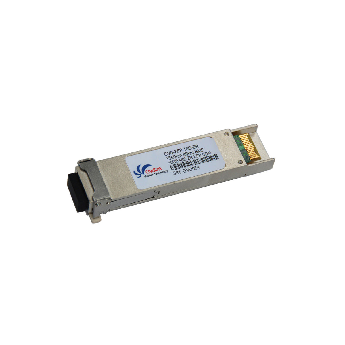 XFP-10GZR-OC192LR CISCO Compatible 10GBASE-ZR and OC-192/STM-64 LR-2 XFP 1550nm 80km DOM Optical Transceiver Module